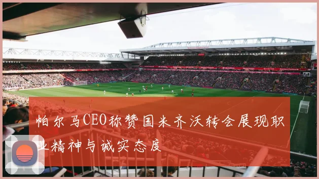 帕尔马CEO称赞国米齐沃转会展现职业精神与诚实态度